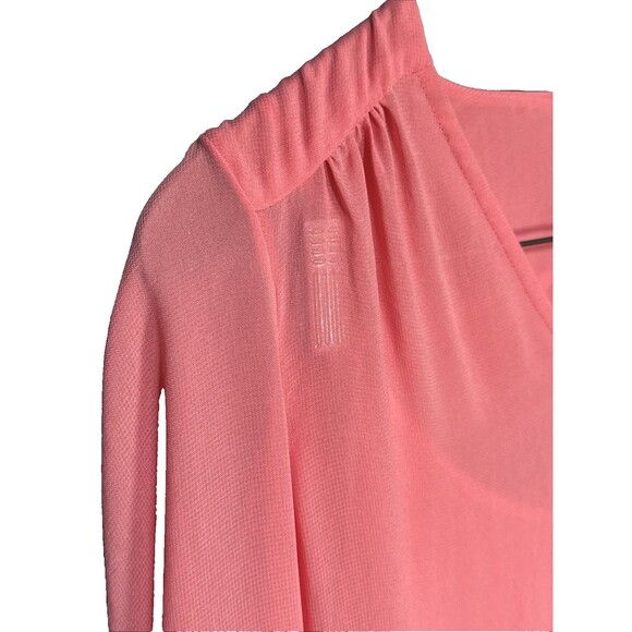 Baum und Pferdgarten Size 6 36 Pink Pink Abbot Midi Dress Ruffles - Picture 11 of 14